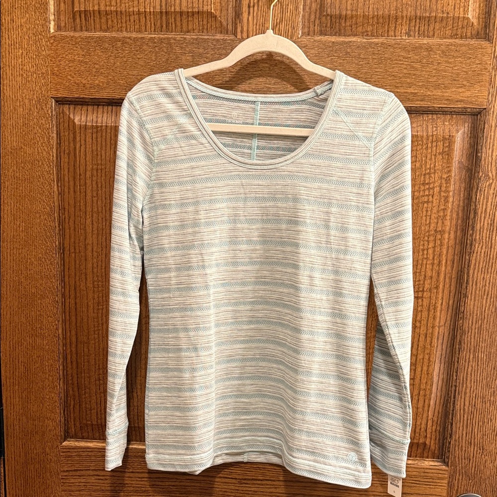 Talbots Striped Long Sleeve Top Small NWT